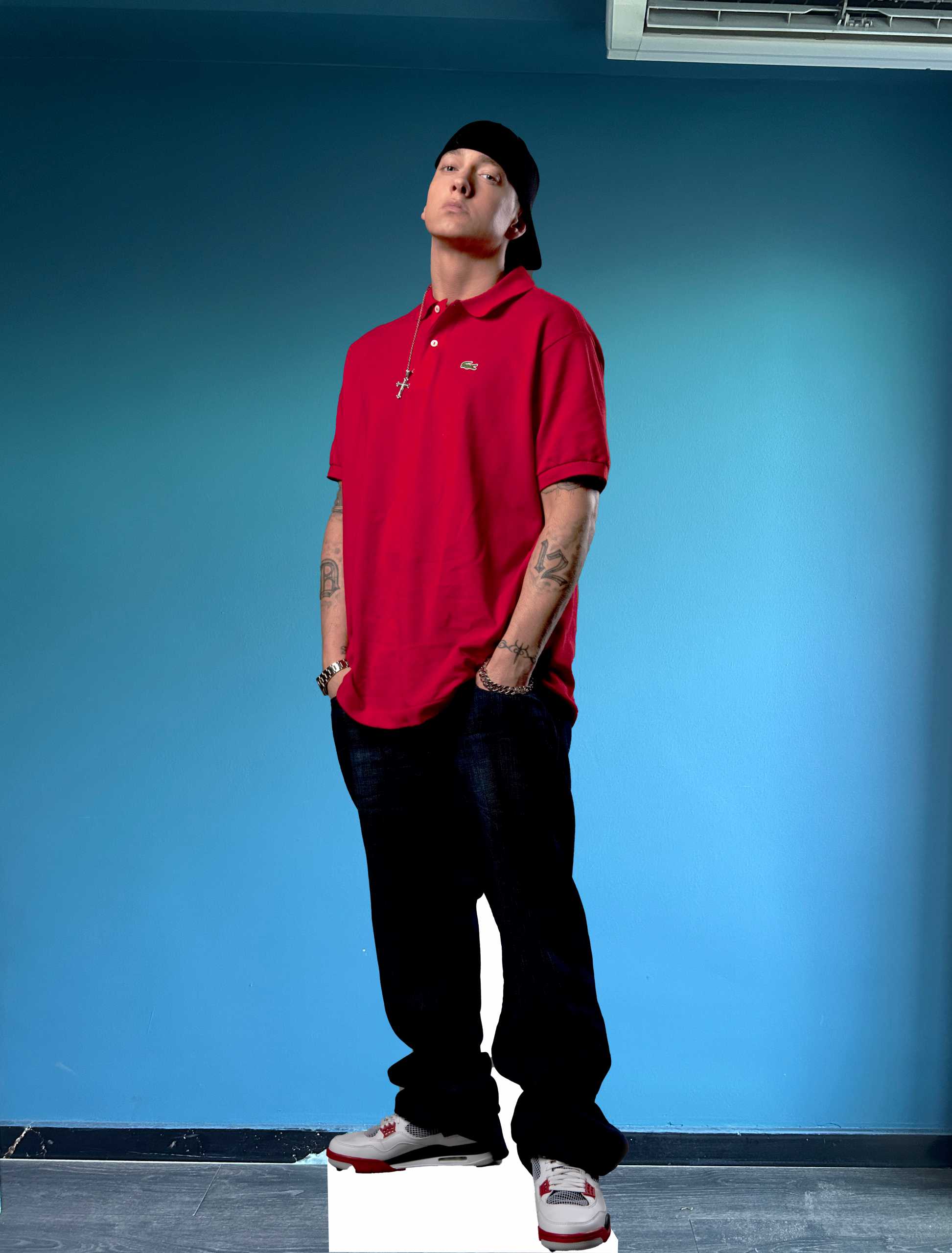 Eminem Cardboard Cutout Model American Rapper Marshall Bruce Mathers Cutout Standee